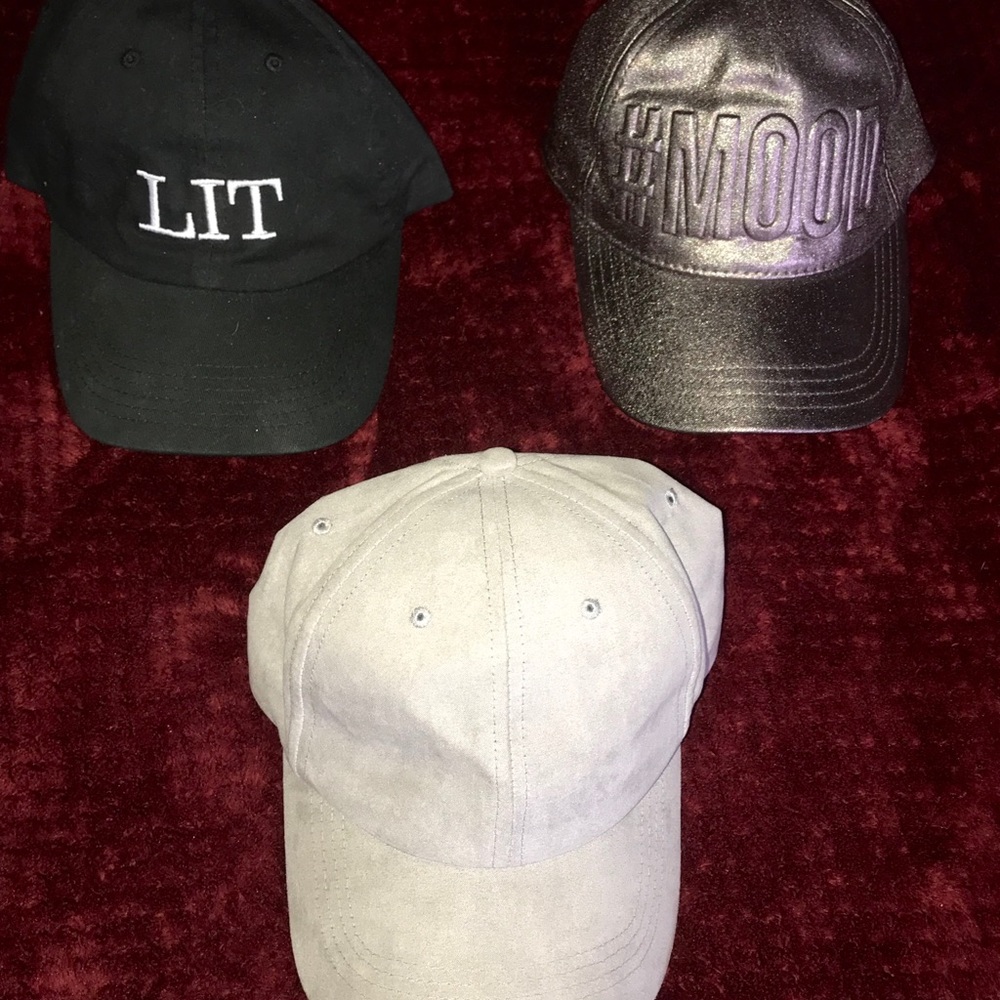 3 Adjustable hats